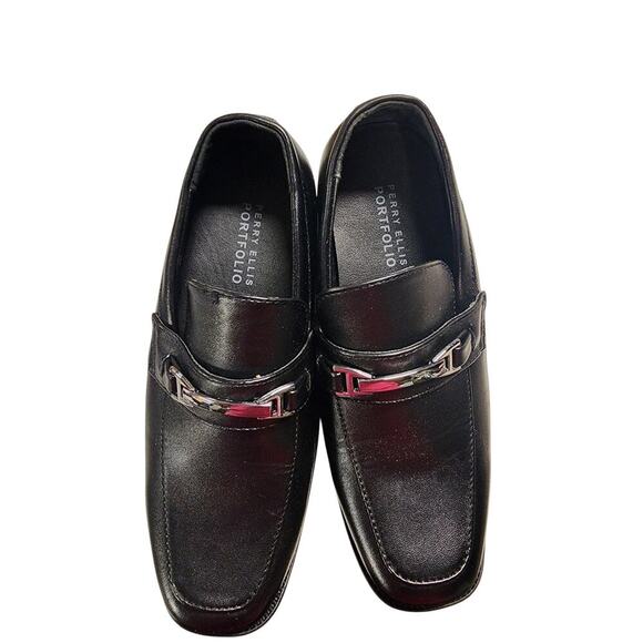 Perry Ellis Portfolio Boy Shoes Size 13.5 Brian Slip On Loafer - Picture 1 of 5